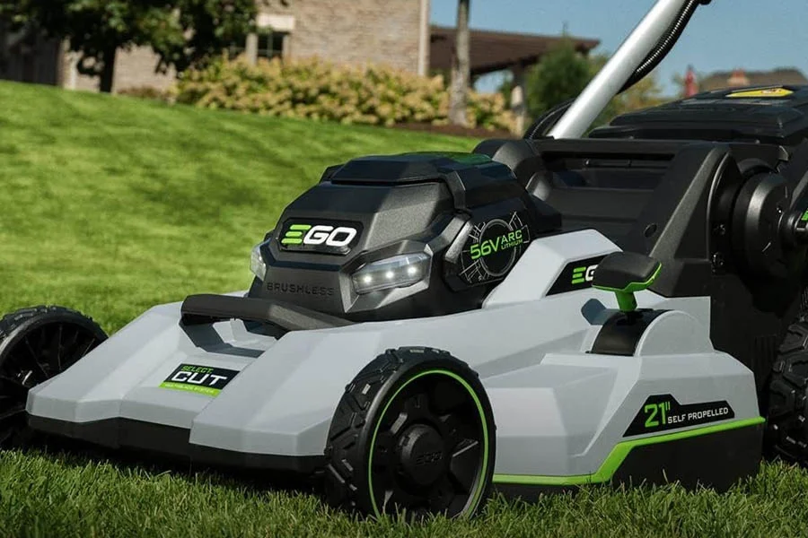self-propelled push mower